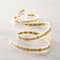 1/2" x 7yd. Yellow Jacquard Ribbon by Celebrate It® Classic
